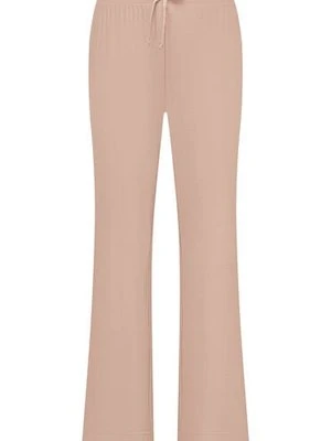 Hunkemöller PETITE PANT RIB ESSENTIALS Beżowy