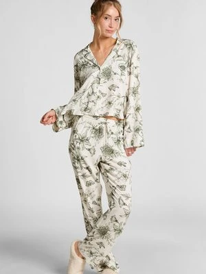 Hunkemöller Petite Spodnie piżamowe Storylover Biały
