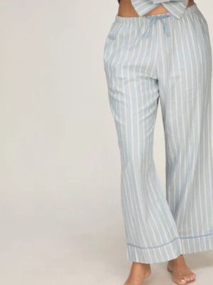 Hunkemöller Petite Spodnie piżamowe Woven Niebieski