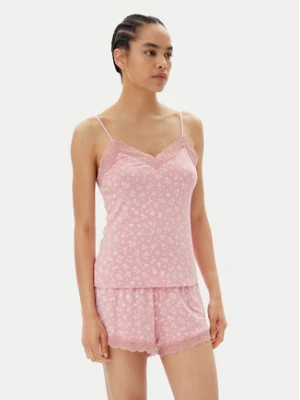 Hunkemöller Piżama 302095 Różowy Regular Fit