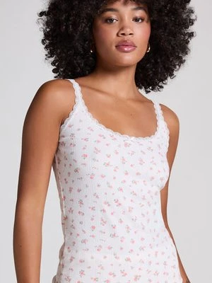 Hunkemöller Podkoszulek Pointelle Biały