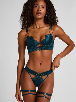 Hunkemöller Podwiązki elastyczne Avela Niebieski