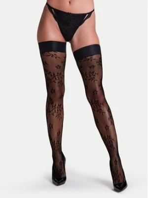 Hunkemöller Pończochy Coco Fishnet 301626 Czarny