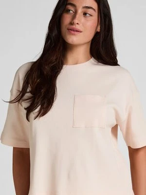 Hunkemöller Pyjama Top Waffle Różowy