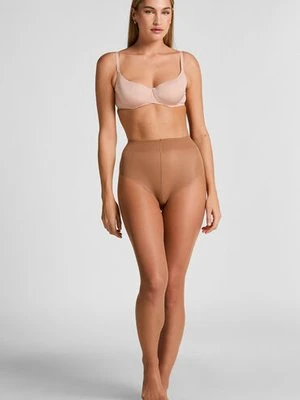 Hunkemöller Rajstopy 15 Den Core Control Beżowy