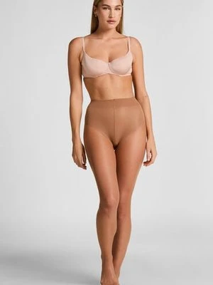 Hunkemöller Rajstopy 15 Den Core Control Beżowy