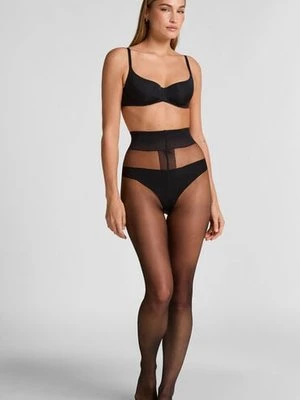 Hunkemöller Rajstopy 15 Den Second Skin Czarny