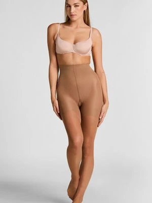 Hunkemöller Rajstopy 15 Den Total Lift & Shape Beżowy