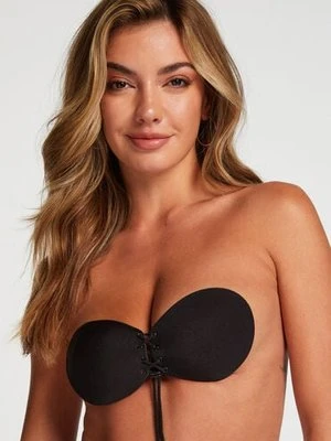 Hunkemöller Samoprzylepny biustonosz push-up Czarny