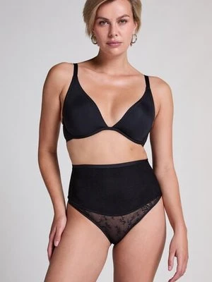 Hunkemöller Shaping Stringi Lace Czarny