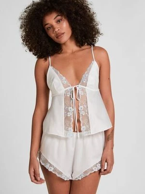 Hunkemöller Short Peonie Biały