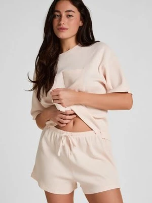 Hunkemöller Short Waffle Różowy