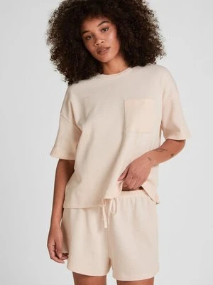 Hunkemöller Short Waffle Różowy