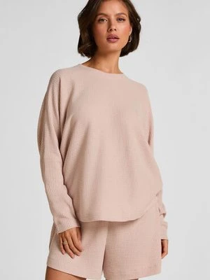 Hunkemöller Short Waffle Sloane Beżowy