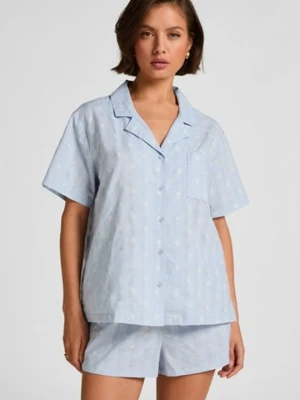 Hunkemöller Short Woven Niebieski