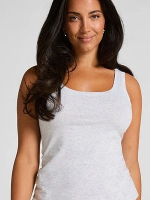 Hunkemöller Singlet top z miękkiej bawełny Szary