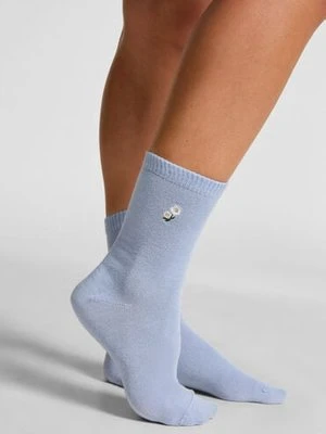 Hunkemöller Skarpetki modalne Crew Niebieski