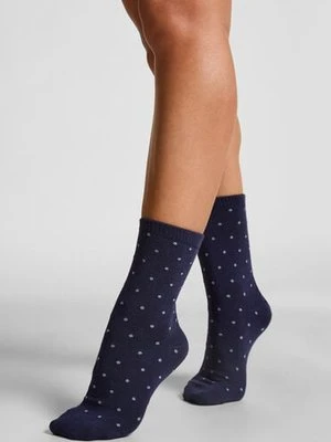 Hunkemöller Skarpetki modalne Crew Niebieski