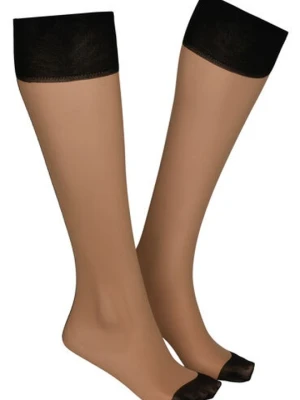 Hunkemöller Skarpetki Sheer Back Seam Beżowy