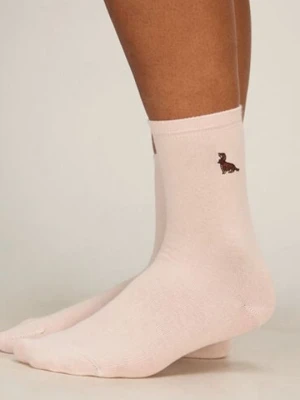 Hunkemöller Skarpety 3 Pair Cotton Różowy