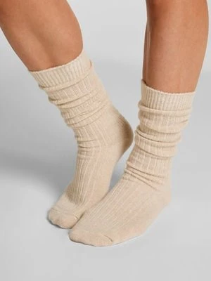 Hunkemöller Skarpety z Kaszmirem Biały