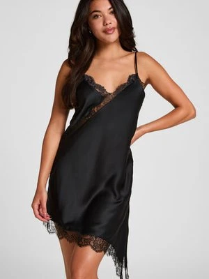 Hunkemöller Slipdress Asymmetric Czarny