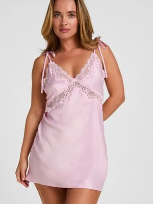 Hunkemöller Slipdress Camelia Różowy