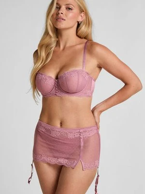 Hunkemöller Spódnica-pas do pończoch Laila Różowy