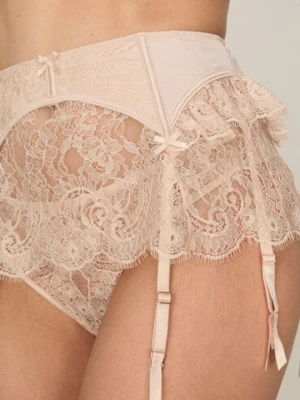 Hunkemöller Spódnica z Podwiązkami Sylvia Beżowy
