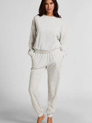 Hunkemöller Spodnie dresowe welurowe Szary