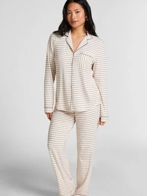 Hunkemöller Spodnie Essential z dżerseju Biały