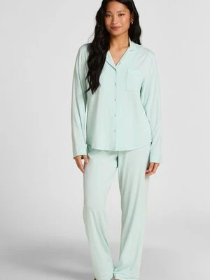 Hunkemöller Spodnie Essential z dżerseju Niebieski