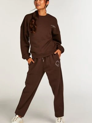 Hunkemöller Spodnie joggery Urban Brązowy