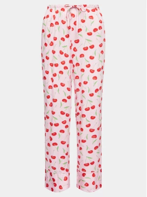 Hunkemöller Spodnie piżamowe 205067 Różowy Relaxed Fit