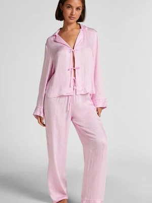 Hunkemöller Spodnie Piżamowe Monchou Różowy