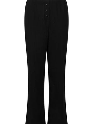Hunkemöller Spodnie piżamowe Pointelle Czarny