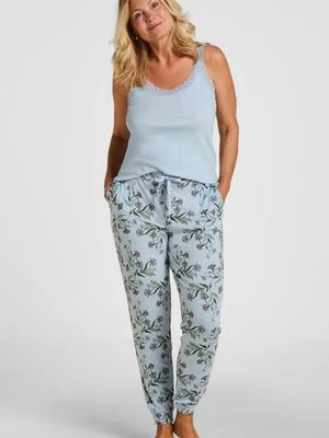 Hunkemöller Spodnie piżamowe z dżerseju Niebieski