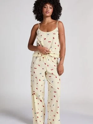 Hunkemöller Spodnie tkane Żółty