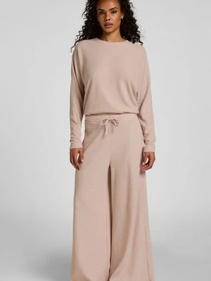 Hunkemöller Spodnie Waffle Tracey Beżowy