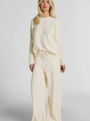 Hunkemöller Spodnie Waffle Tracey Biały