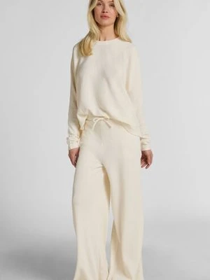 Hunkemöller Spodnie Waffle Tracey Biały