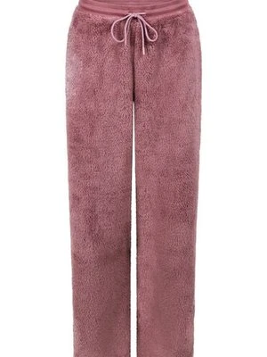 Hunkemöller Spodnie z miękkiego polaru Różowy