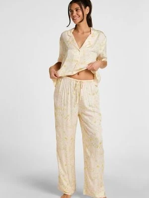 Hunkemöller Spodnie z satyny Biały