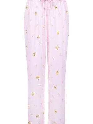 Hunkemöller Spodnie z satyny Różowy