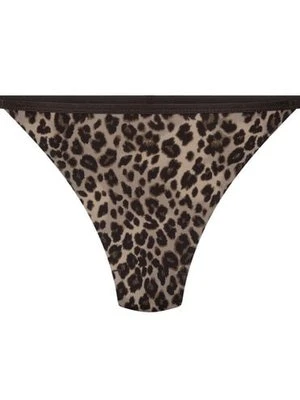 Hunkemöller Stringi bezszwowe Brązowy