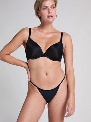 Hunkemöller Stringi bezszwowe Czarny