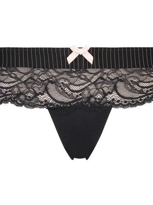Hunkemöller Stringi bokserki Adalyn Czarny