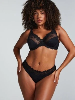 Hunkemöller Stringi bokserki Diva Czarny