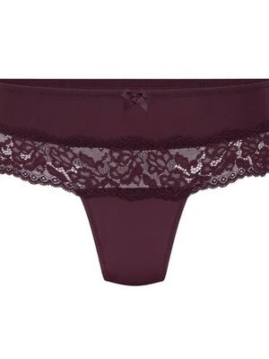 Hunkemöller Stringi bokserki Paris Fioletowy