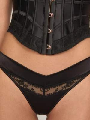 Hunkemöller Stringi Brigitte Czarny